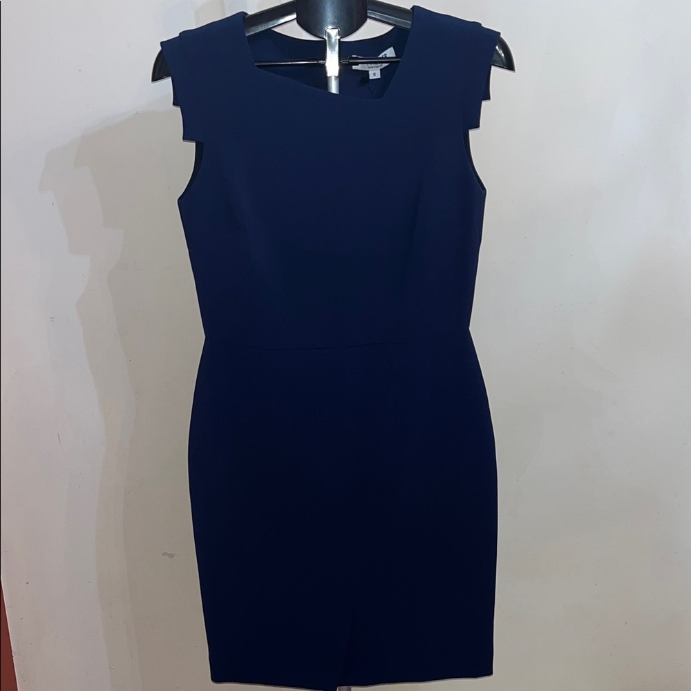 NWT Of/Mercer Chic Dark Blue Dress